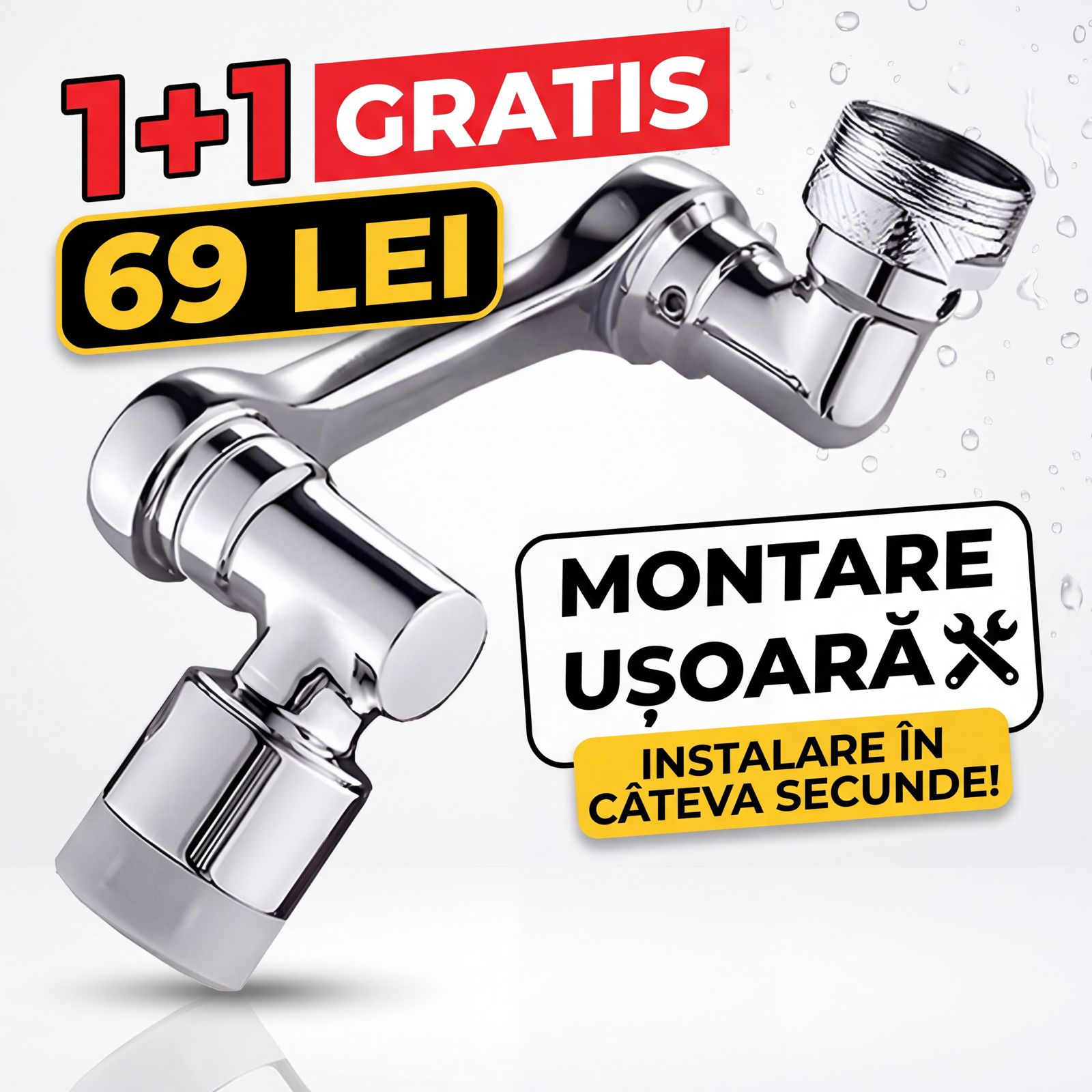 Cap Rotativ 1080° 1+1 GRATIS